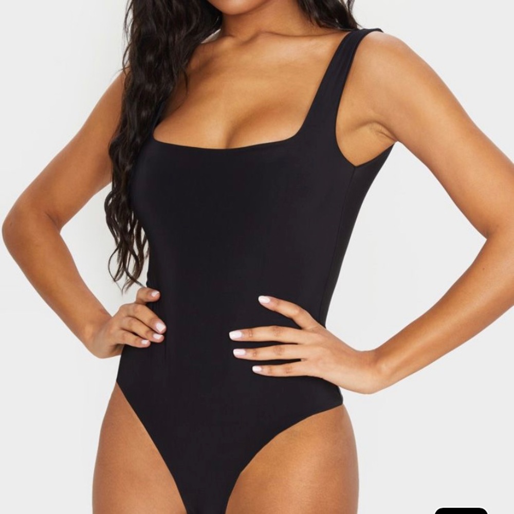 Pretty little thing- Black bodysuit